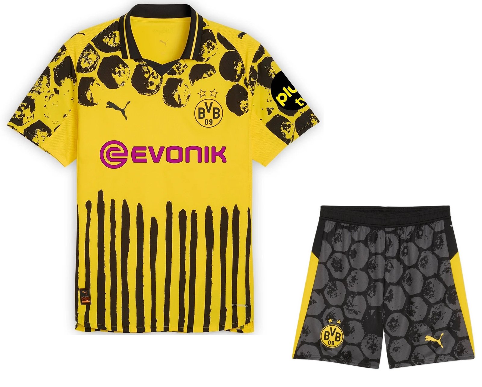 Kit infantil Borussia Dortmund 2025 2026 Puma oficial Especial 